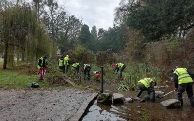 River Wye Conservation Volunteers at Holywell Mead