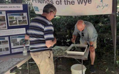 Spreading the word at Pann Mill 10 July 2022
